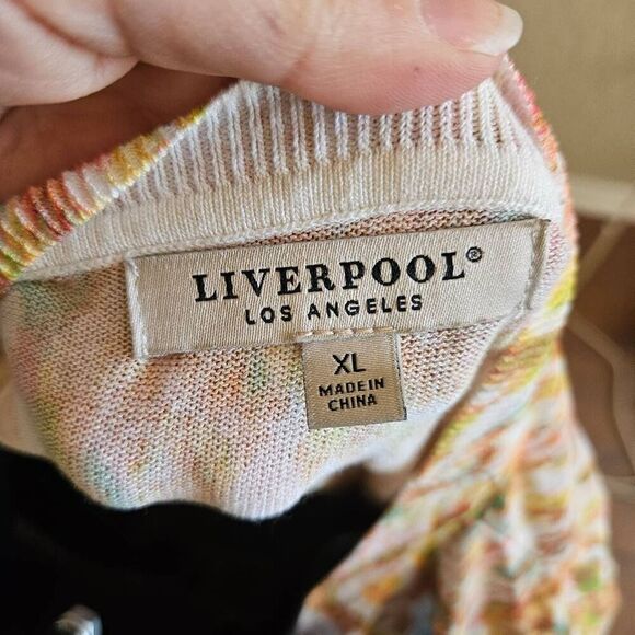 Liverpool Kaleidoscope Long Sleeved Top - Picture 7 of 7
